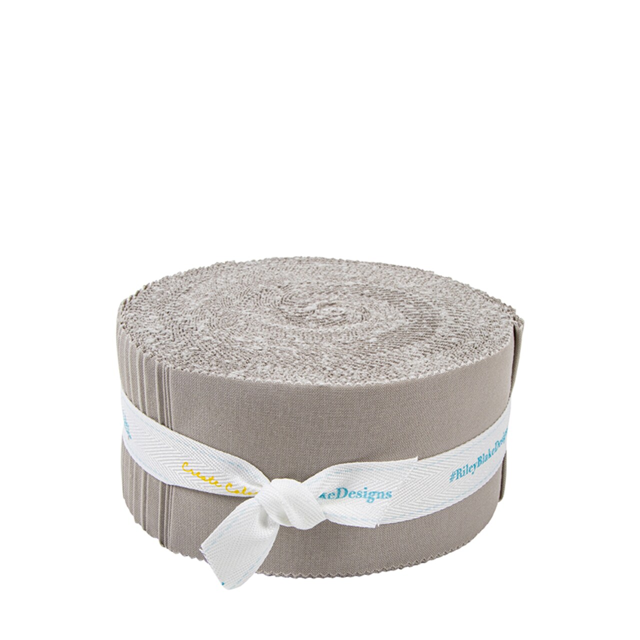 Confetti Cotton 2.5" Strip Roll (Jelly Roll / Rolie Polie) in Cobblestone by Riley Blake (RP-120-COBBLESTONE-40)
